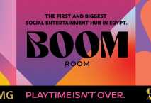 Launching Boom Room: The first social entertainment center in Egypt at Open Air Mall Madinaty 
