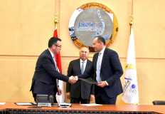 Damietta Port container terminal superstructure works contract signing