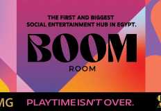 Launching Boom Room: The first social entertainment center in Egypt at Open Air Mall Madinaty  