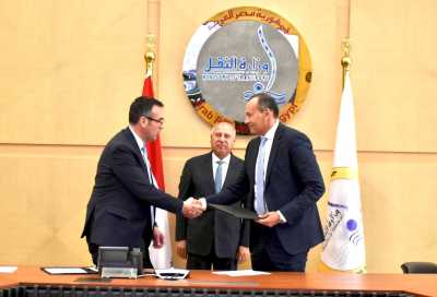 Damietta Port container terminal superstructure works contract signing