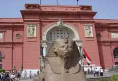 تعديل أماكن عرض أشهر تماثيل الملوك الفراعنة داخل المتحف المصري