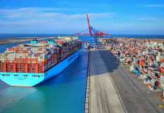 توسعات لإدارة وتشغيل رصيف حاويات بميناء شرق بورسعيد