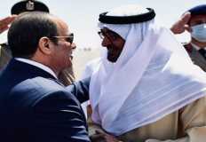 الرئيس السيسي يجتمع بقادة الخليج العربي في قمة أبوظبي