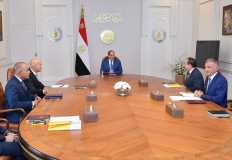 الرئيس السيسي يؤكد على عمق العلاقات المصرية الإيطالية