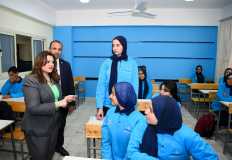 وزيرة الهجرة تزور أول مدرسة متخصصة في صناعة الذهب