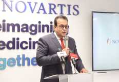 وزير الصحة يفتتح المقر الجديد لشركة نوفارتس مصر