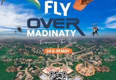 مدينتي تطلق الحدث الرياضي "Fly over Madinaty" لتشجيع السياحة بالتعاون مع   skydive pharaohs .. فيديو  