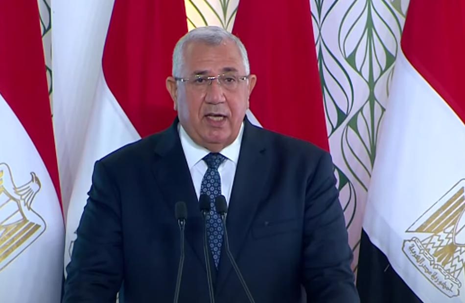 وزير الزراعة: القطاع يسهم بـ 15 % من الناتج المحلى الإجمالي ويمثل 17 % من الصادرات