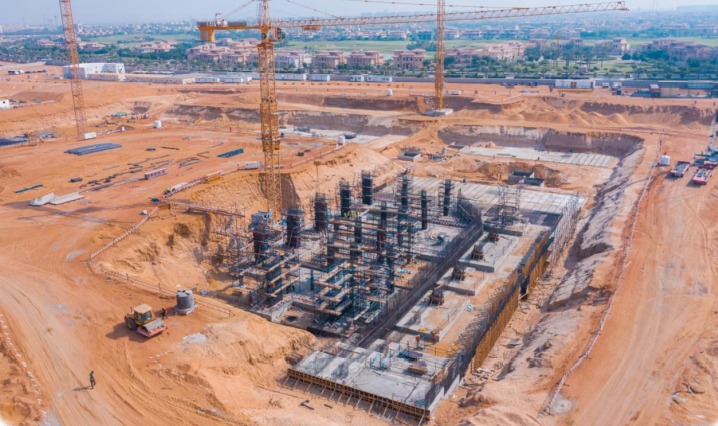 بالصور.. طلعت مصطفى تبدأ الأعمال الإنشائية في "فورسيزونز" بمشروع مدينتي