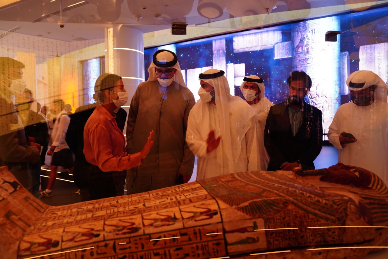 فيديو .. جناح مصر في " إكسبو 2020 " يستقبل مسئولين بدولة الإمارات