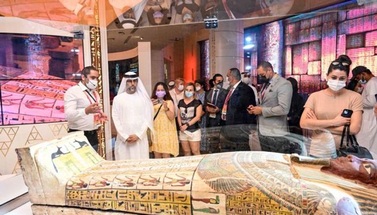 فيديو .. جناح مصر في " إكسبو 2020 " يستقبل وزير الطاقة الإماراتي