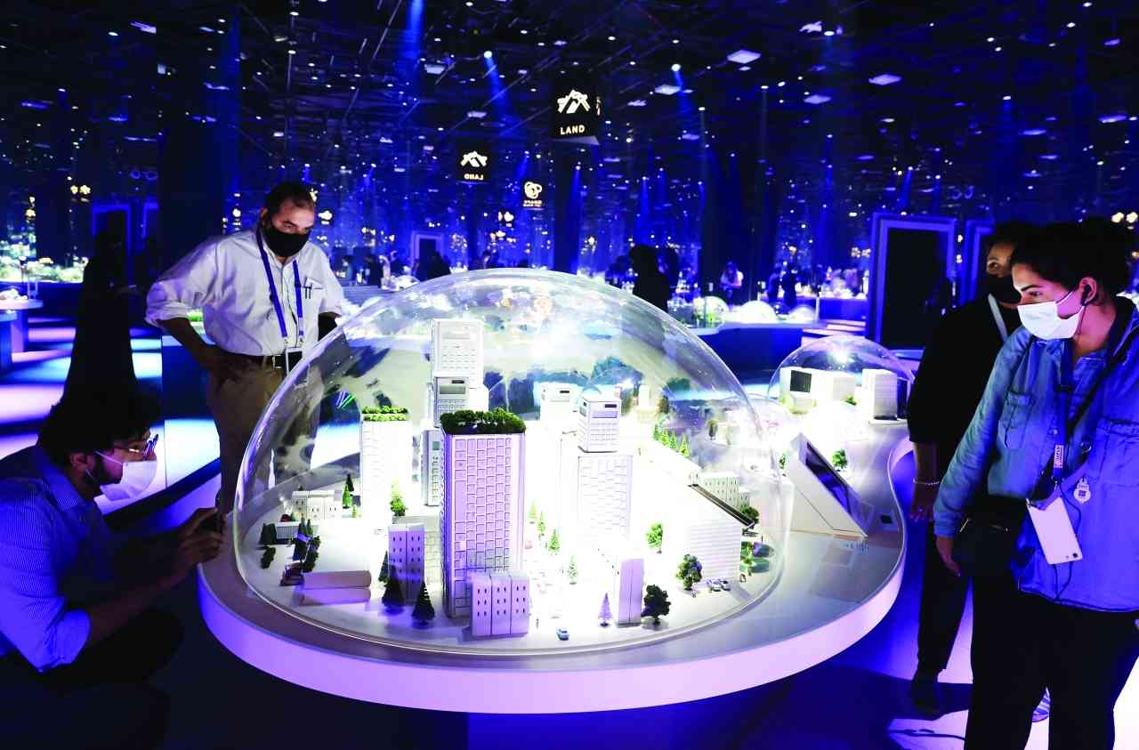 إكسبو 2020 ..  فقاعات زجاجية تعرض الرؤية اليابانية لحماية الأرض