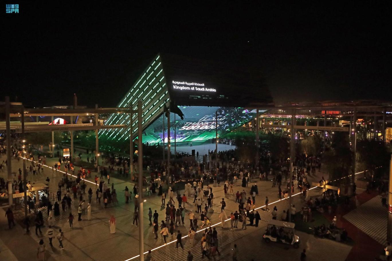 إكسبو 2020 .. جناح السعودية يحصد جائزة الأفضل  وجائزتين شرفيتين