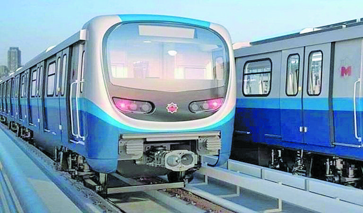 40 قطاراً جديداً في الطريق لخطي المترو الثاني والثالث