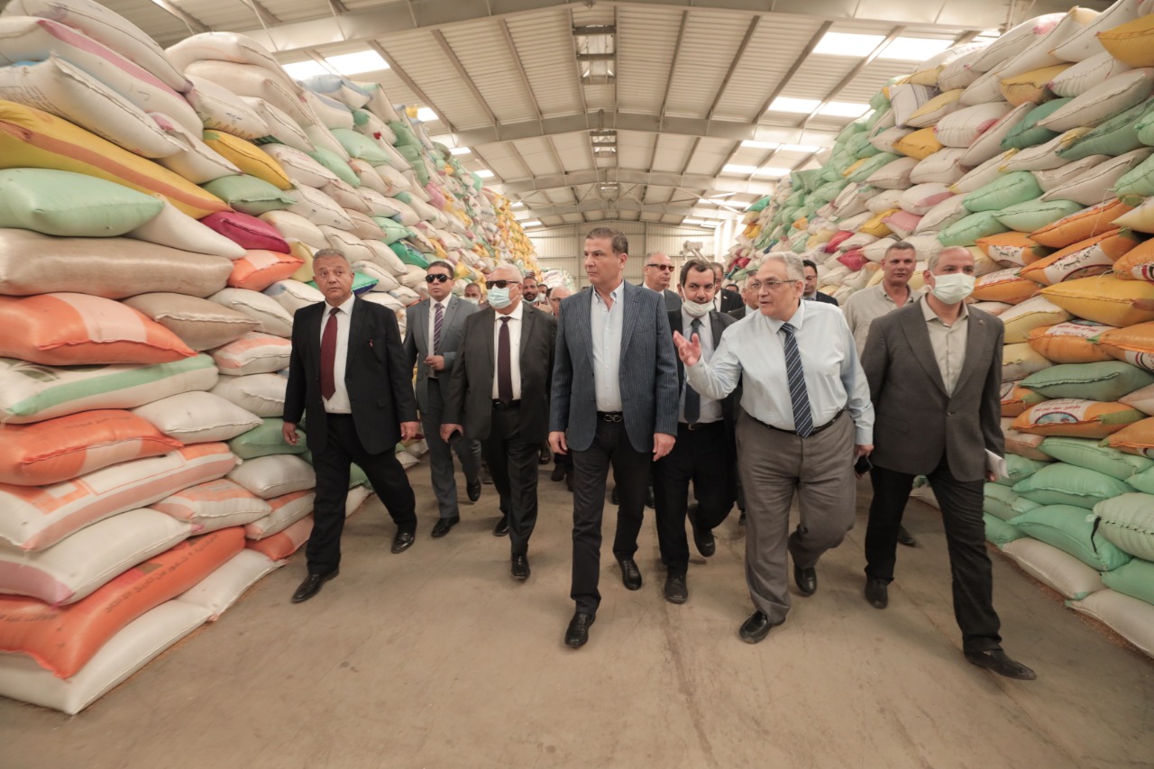 توريد 367 ألف طن قمح  لشون البنك الزراعي المصري خلال شهر واحد فقط