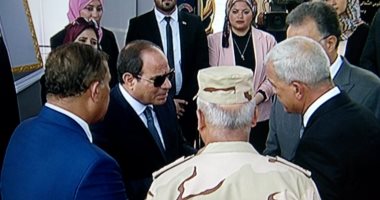 السيسي في المنوفية: الشراكة مع القطاع الخاص ساهمت في زيادة الإنتاج الحيواني