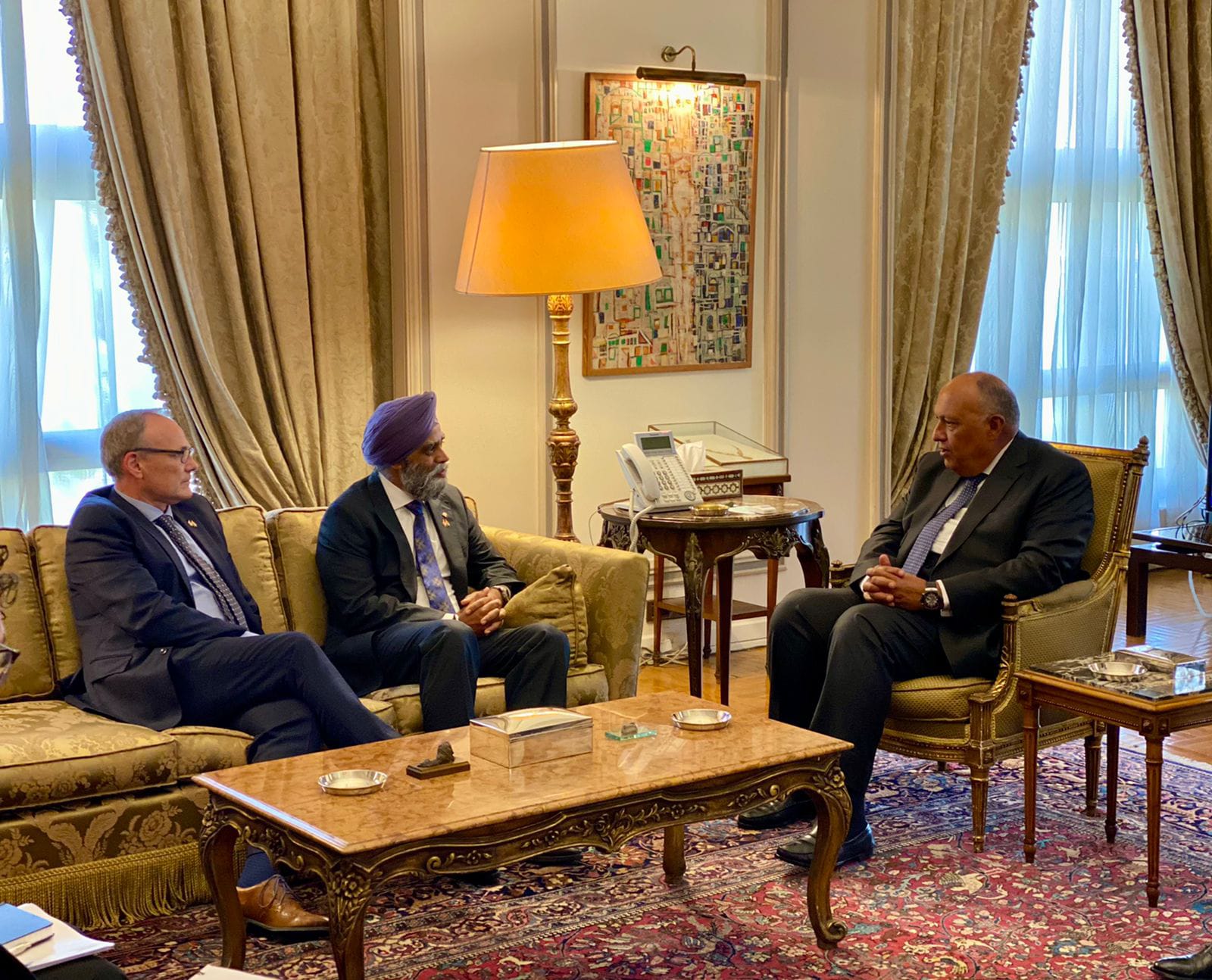 محادثات مصرية كندية حول التعاون في مجالات المناخ والطاقة والأمن الغذائي