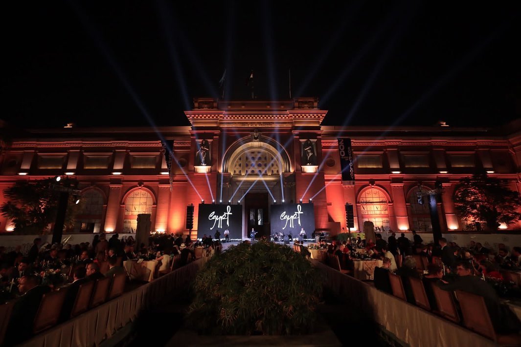 حضور مصري وأجنبي كبير في احتفالية "حجر رشيد" ويوم السياحة العالمي بالمتحف