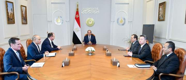رئيس "أباتشي" للرئيس السيسي: ملتزمون بشراكتنا الراسخة مع مصر .. وأمامنا فرص واعدة لاكتشافات جديدة