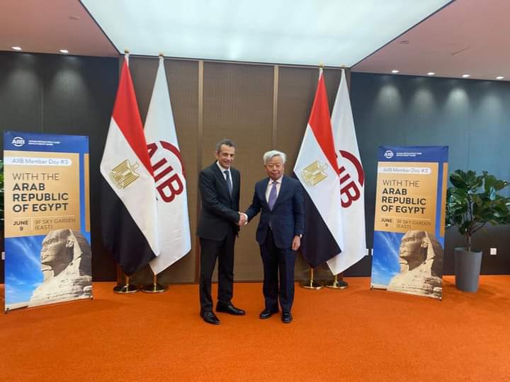 سفير مصر في الصين يشارك في فاعلية "يوم مصر" بمقر البنك الآسيوي للاستثمار في البنية التحتية