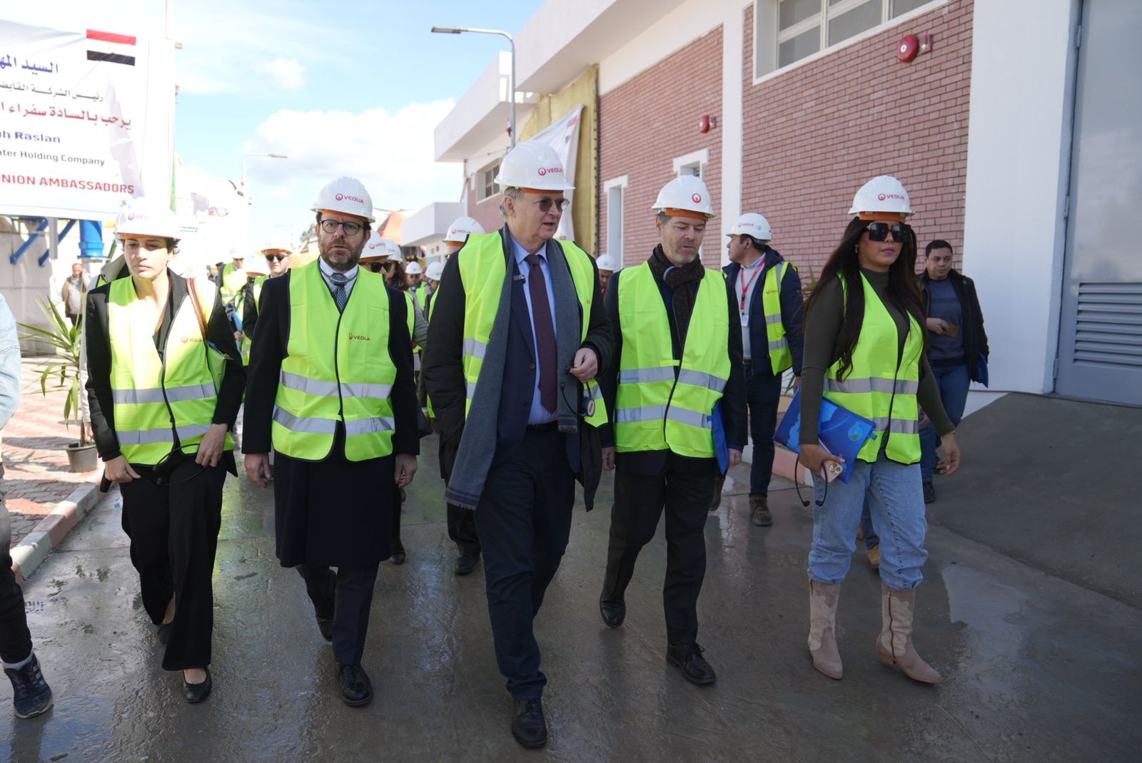 تمويل أوروبي لمشروع تطوير محطة مطوبس للصرف الصحي