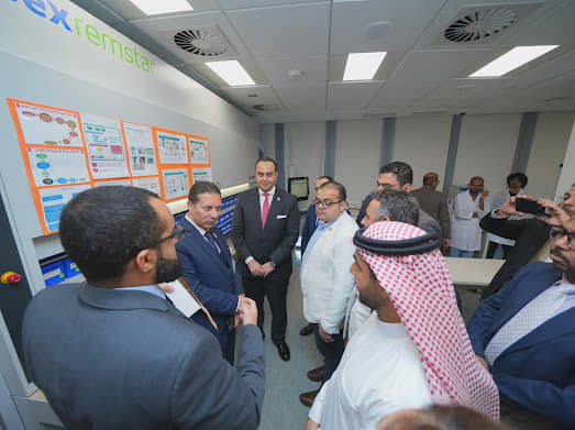 هيئة الرعاية الصحية تدرس تبادل الخبرات والتوأمة مع مستشفى فقيه