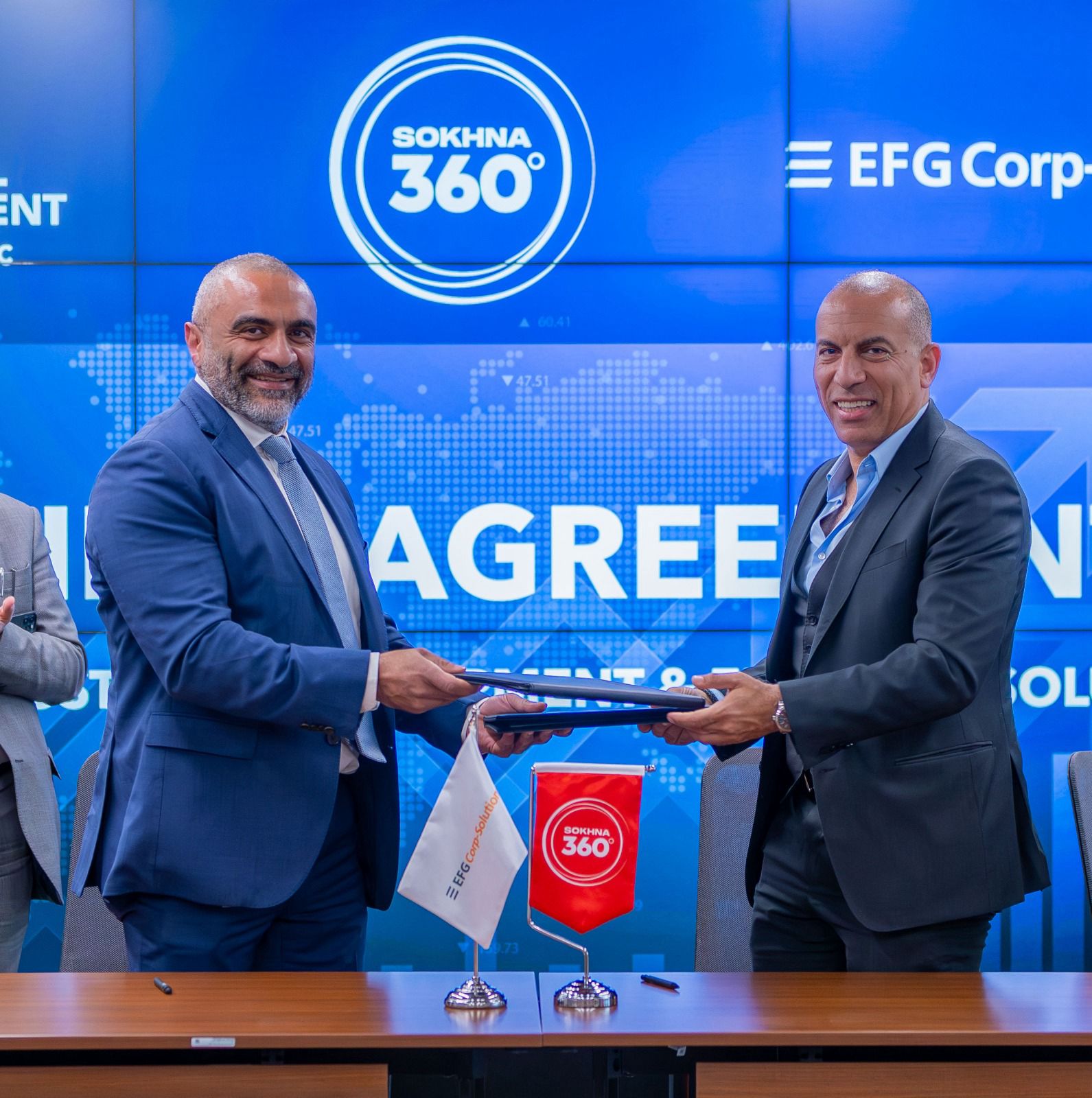 إي اف چي توقع بروتوكول مع السويدي للتنمية الصناعية لتمويل عملاء مدينة "السخنة 360"
