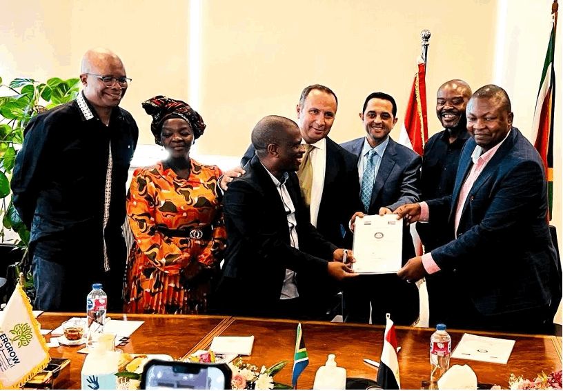 تعاون مصري جنوب أفريقي لاستثمار  في إنشاء مصنع لتصنيع ومزج الأسمدة