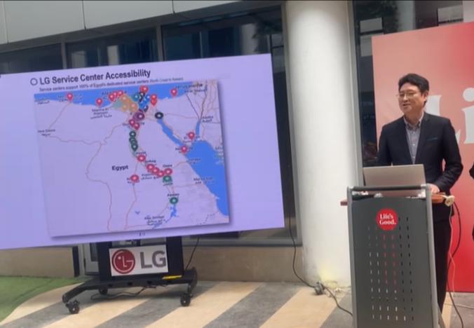 ال جي  ( نمبر 1 ) بمجال خدمة مابعد البيع في السوق المصري