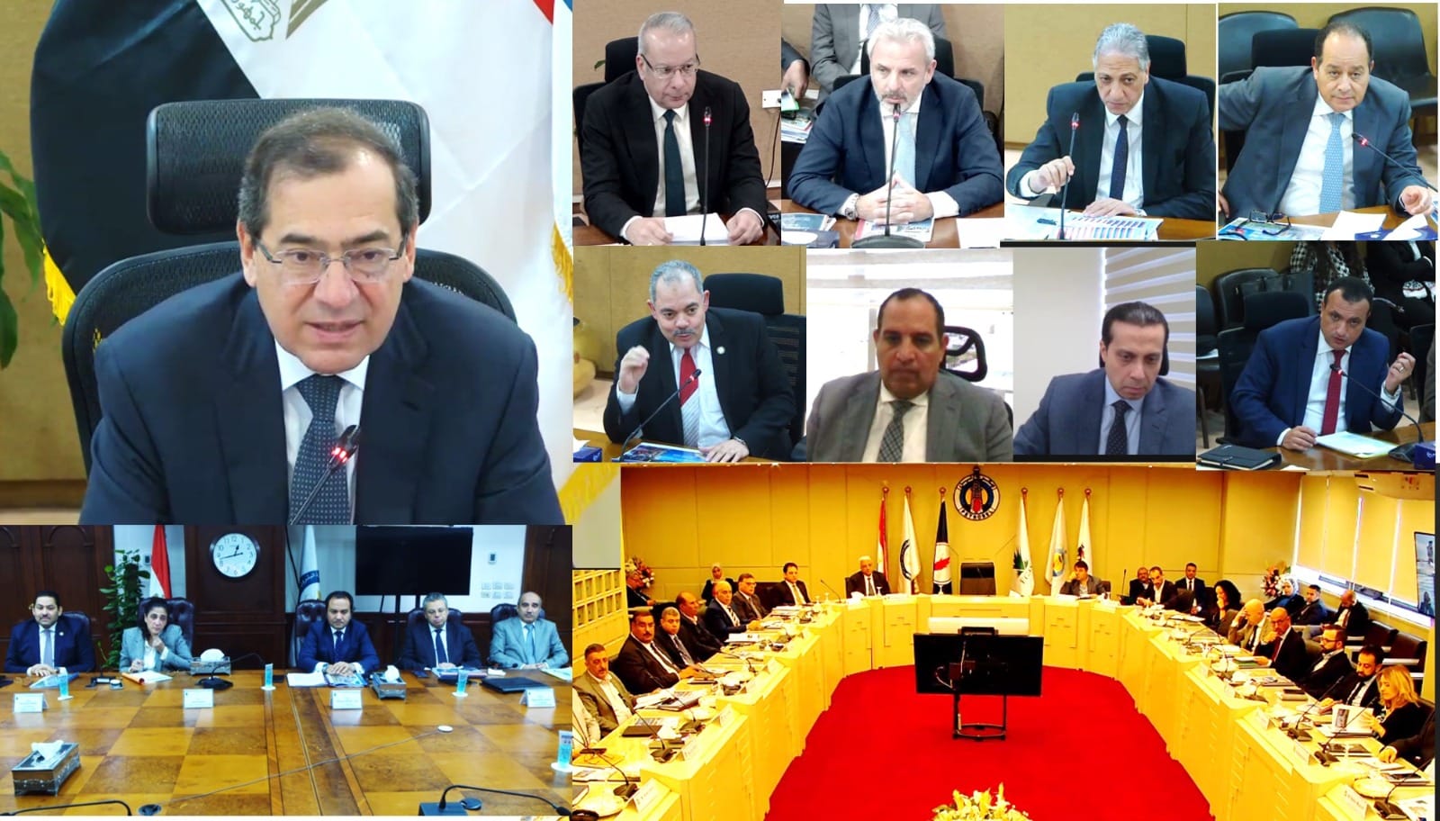 وزير البترول يشيد بالشراكة مع شركات النفط والغاز الدولية