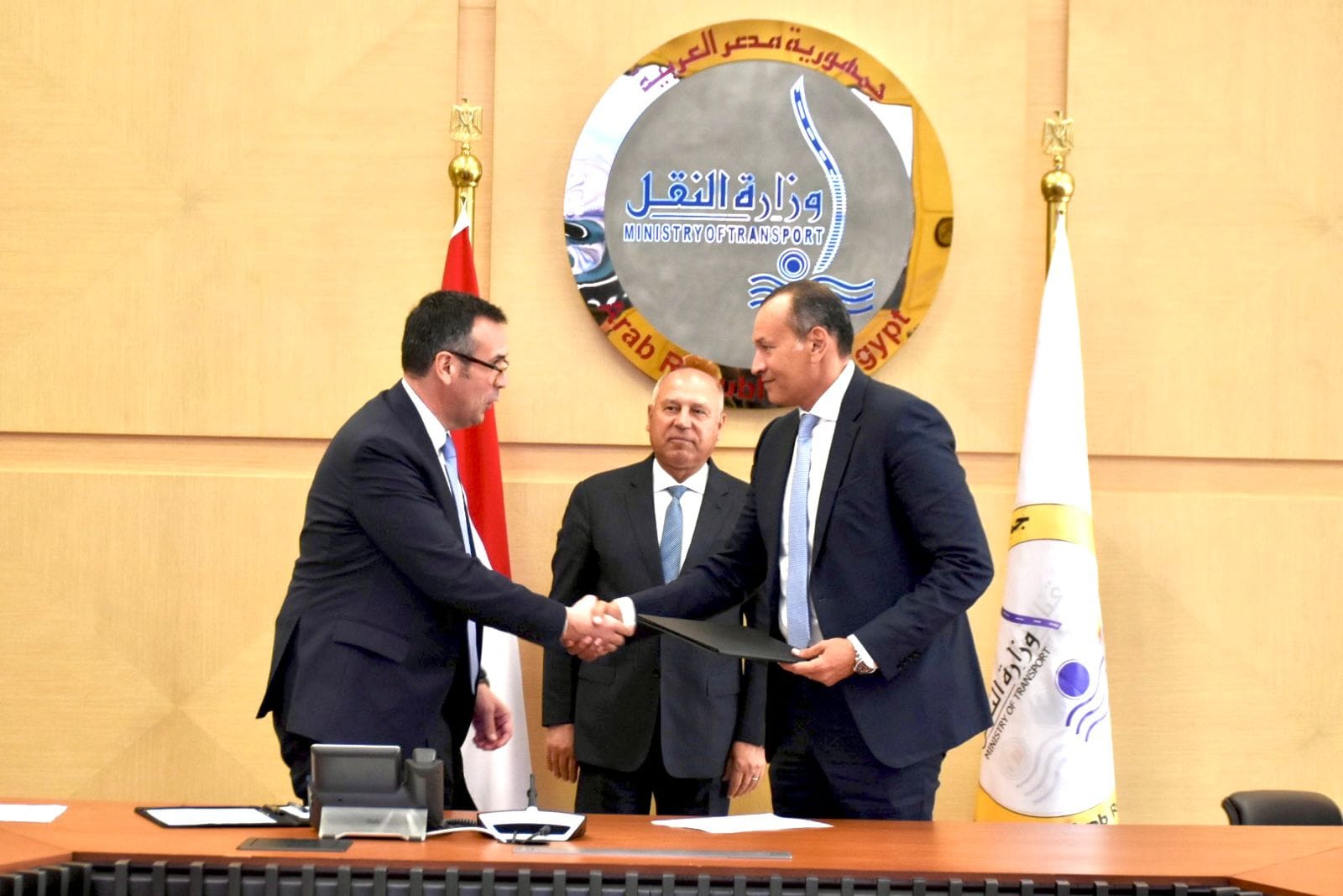 Damietta Port container terminal superstructure works contract signing