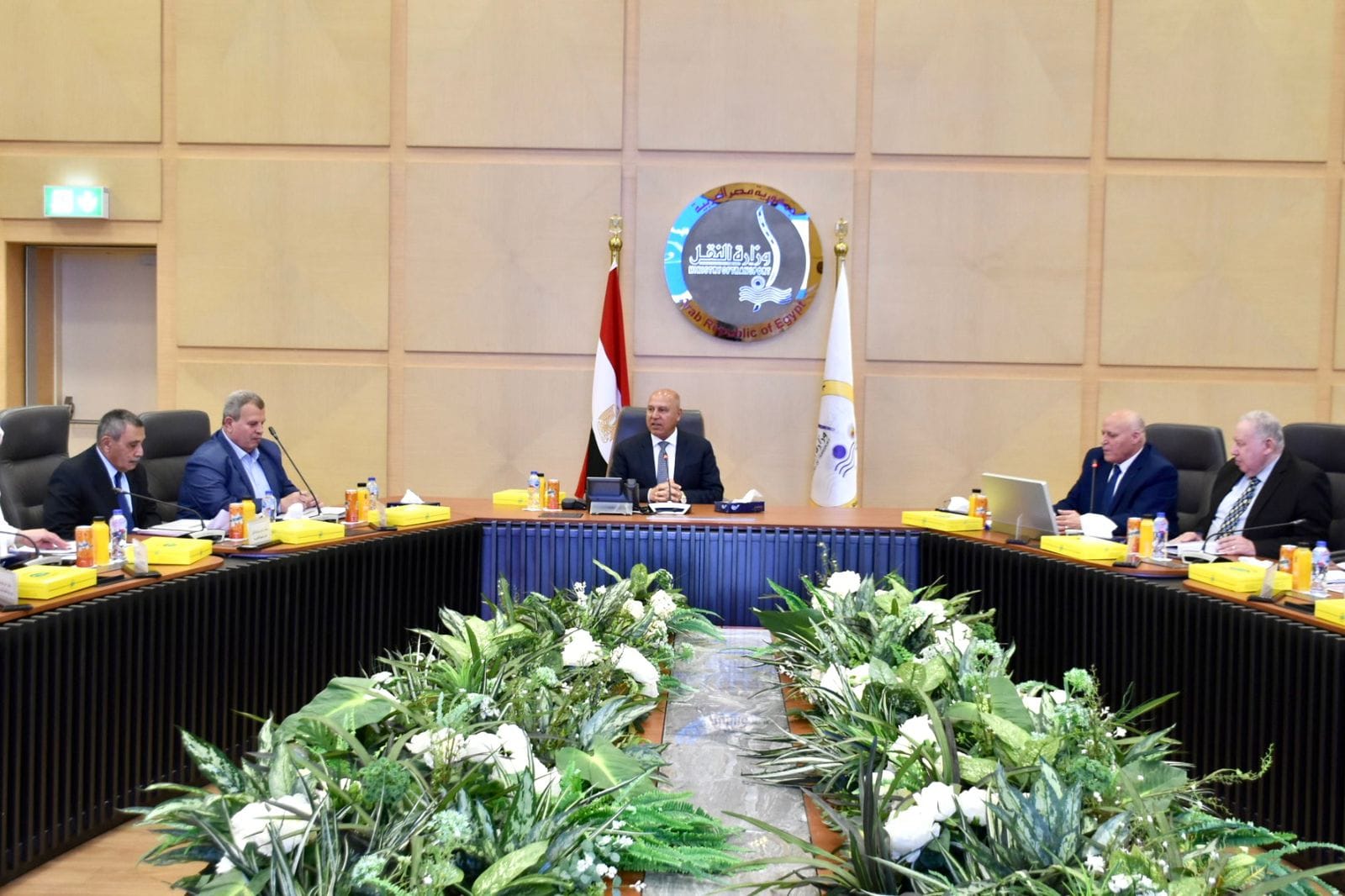 وزير النقل يترأس أعمال الجمعية العامة العادية لشركة إم أو تي للاستثمار والتنمية