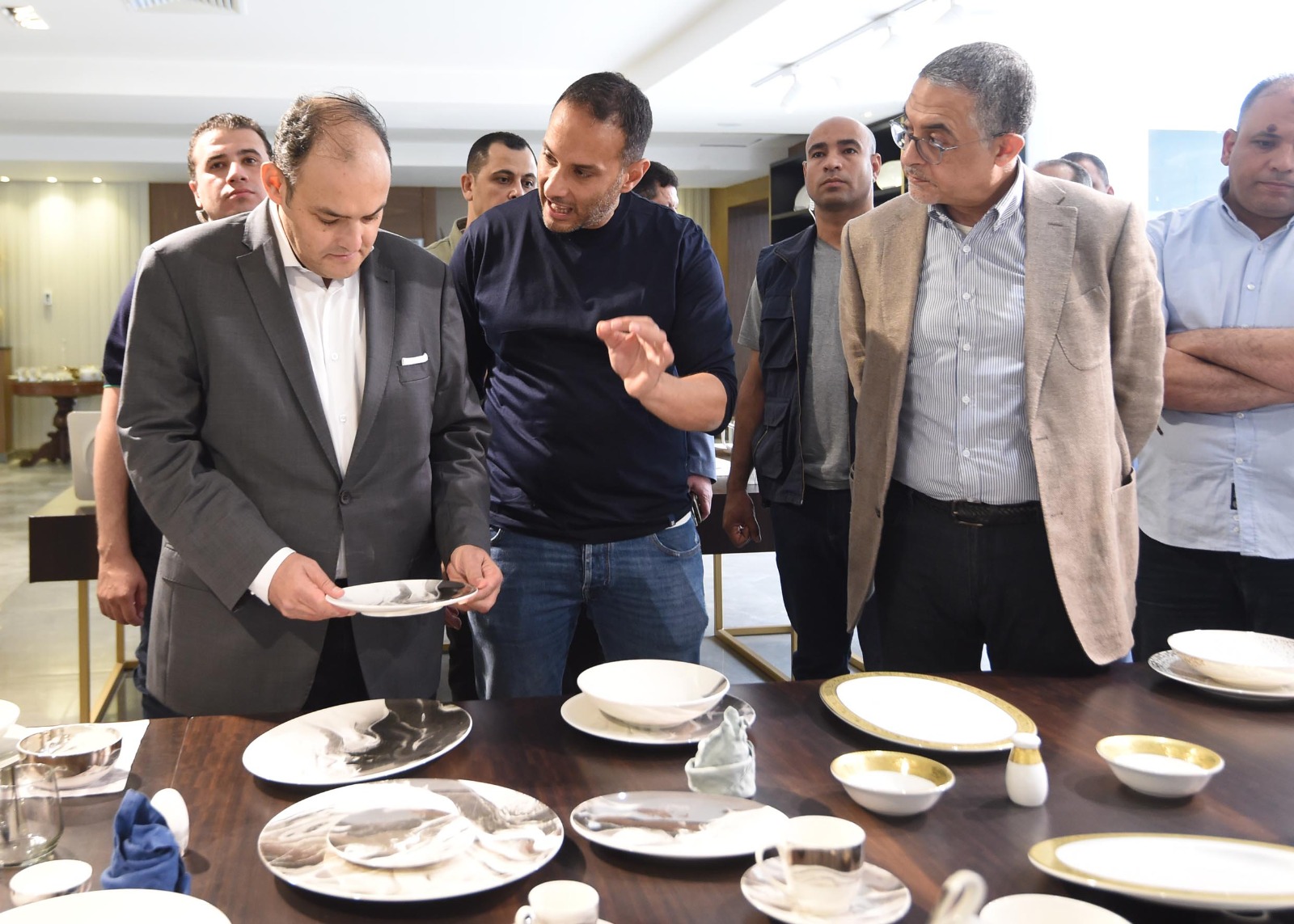 وزير الصناعة: الشركة المصرية الألمانية لصناعة البورسلين تصدر انتاجها إلى 55 دولة