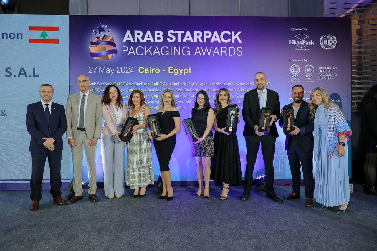 مصر بين الفائزين بجوائز مسابقة آراب ستارباك للتغليف الصناعي