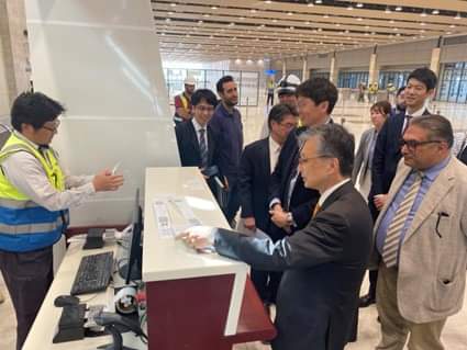 اليابان : الانتهاء قريبا من مبنى الركاب الجديد بمطار برج العرب