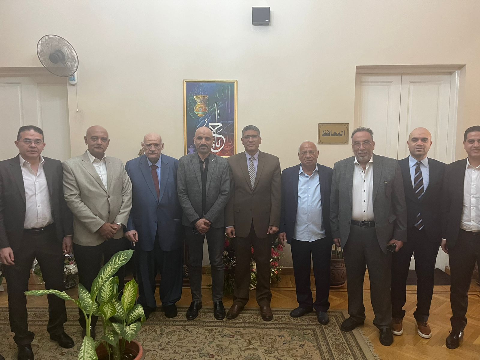 تجارية الجيزة تلتقي المحافظ لبحث سبل دعم التجار للحفاظ على الأسعار