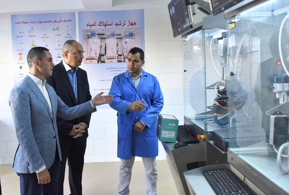 وزير الاستثمار يزور الهيئة العامة للرقابة على الصادرات والواردات