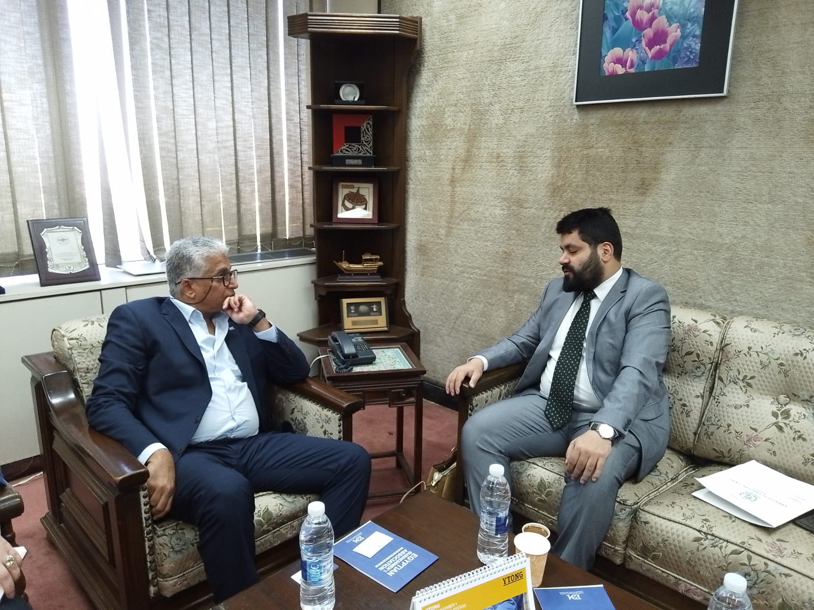 جمعية رجال الأعمال المصريين تلتقي "الملحق التجاري الباكستاني الجديد"