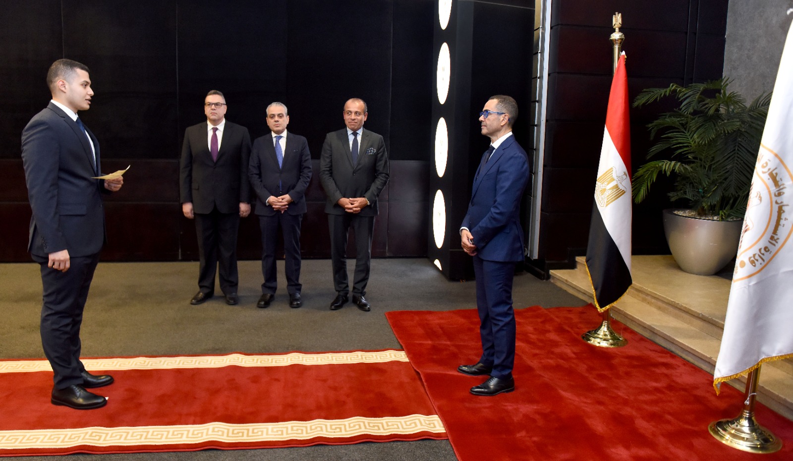 حسن الخطيب : تفعيل دور جهاز التمثيل التجاري باعتباره ذراع الدبلوماسية التجارية لمصر