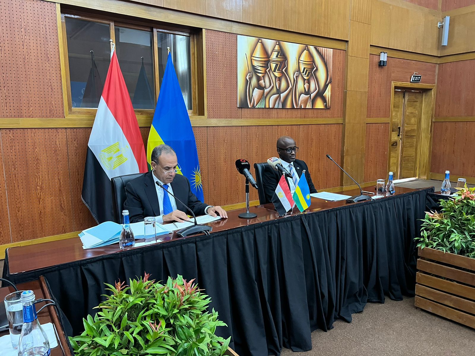 اتفاق بإنشاء منطقة لوجيستية مصرية في رواندا