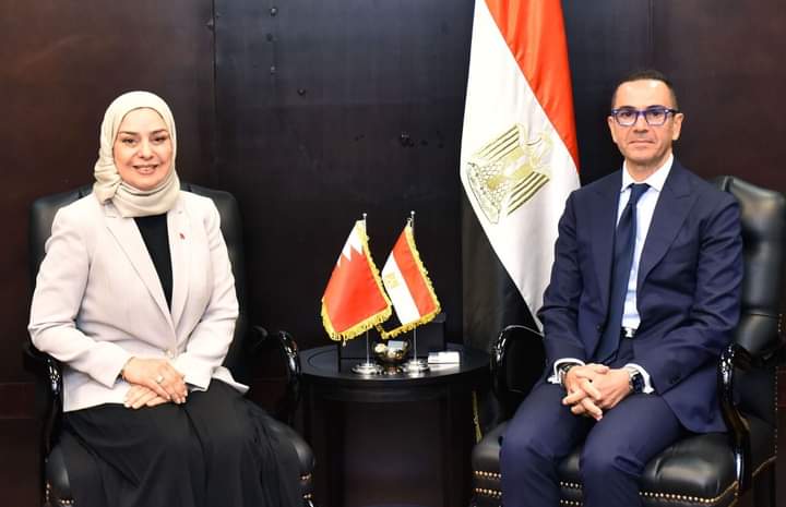 بحث زيادة الاستثمارات البحرينية في السوق المصرية ولقاء قريب مع رجال الأعمال البحرينيين
