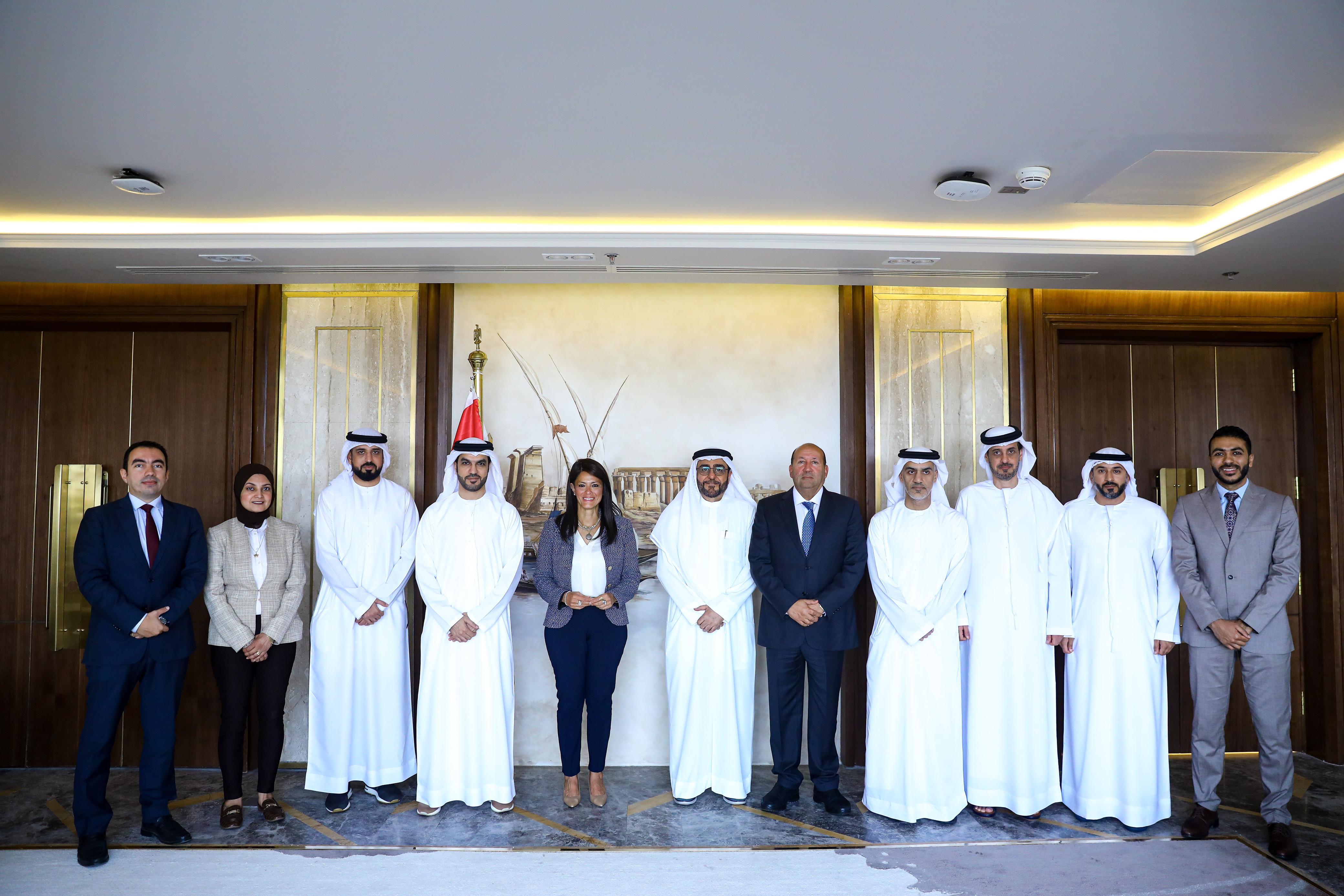 المشاط تلتقي وفد لجنة التحكيم الإماراتي  في  الدورة الرابعة لجائزة مصر للتميز الحكومي*