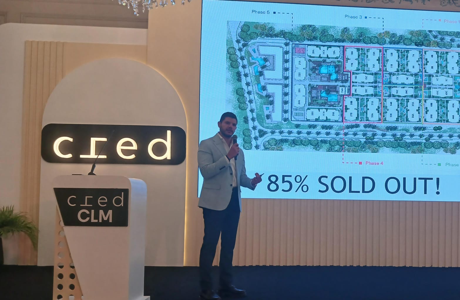 شركة cred تستهدف مبيعات بقيمة 2.5 مليار جنيه من الوحدات المتبقية في مشروع CLM