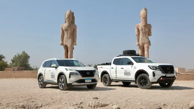قافلة نيسان "Daring Africa" تصل لمصر في محطتها الأخيرة