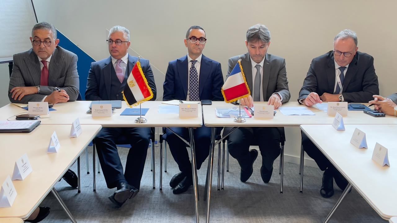 وزير الاستثمار  يلتقي ممثلي عدد من الشركات الفرنسية المهتمة بالاستثمار في مصر