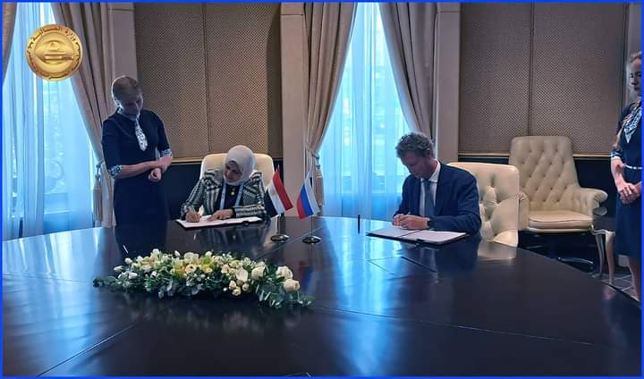 الضرائب توقع مذكرة تفاهم مع روسيا للتعاون الفني في مجال عمل الإدارة الضريبية