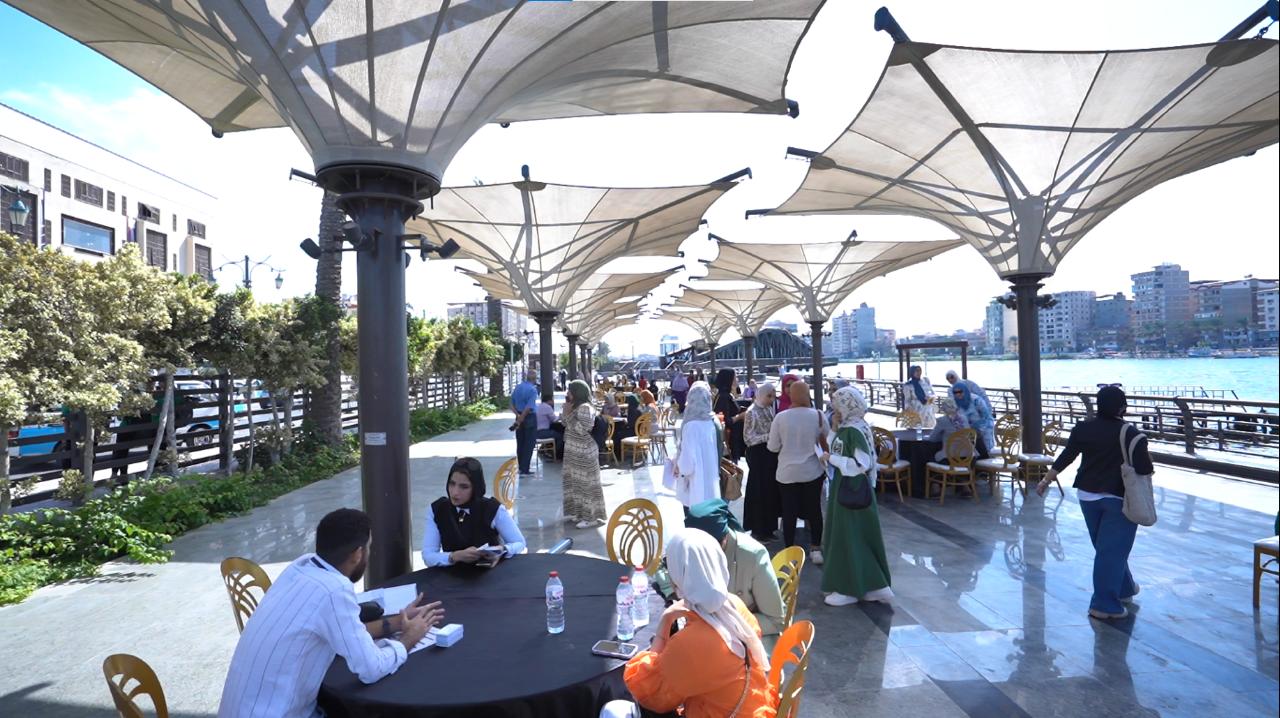 إنطلاق أول ملتقى توظيفي للسيدات في قطاعي الإنشاءات واللوجيستيات بمحافظة دمياط