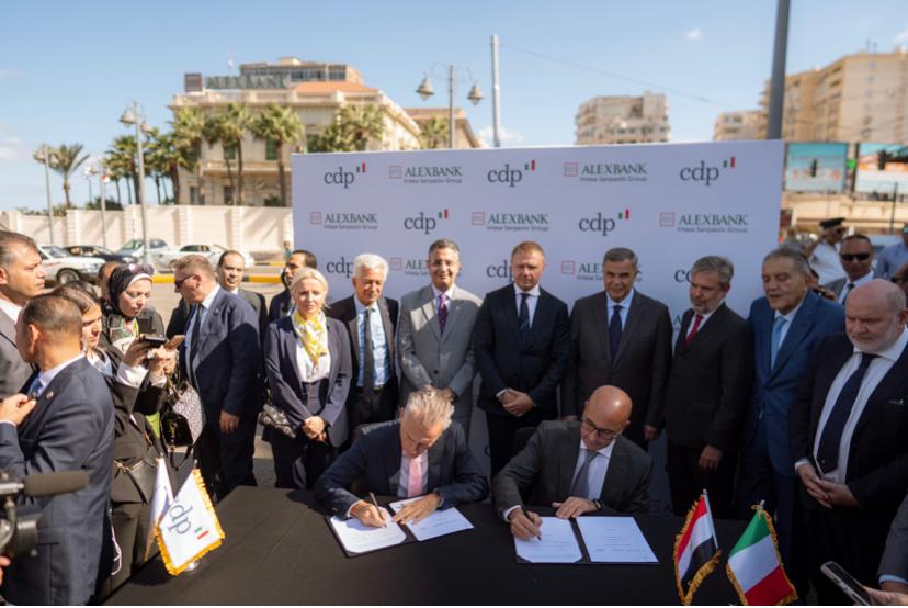 إتفاقية تعاون بين صندوق الودائع والقروض ( CDP  ) وبنك الإسكندرية لدعم قطاع الأغذية الزراعية في مصر