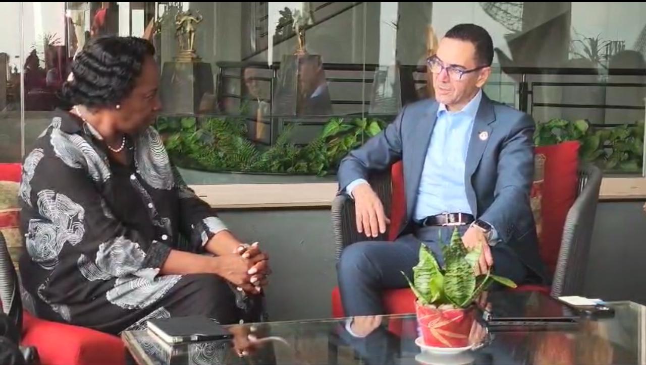 وزير الاستثمار  يجتمع مع أمين عام الكوميسا في بروندي