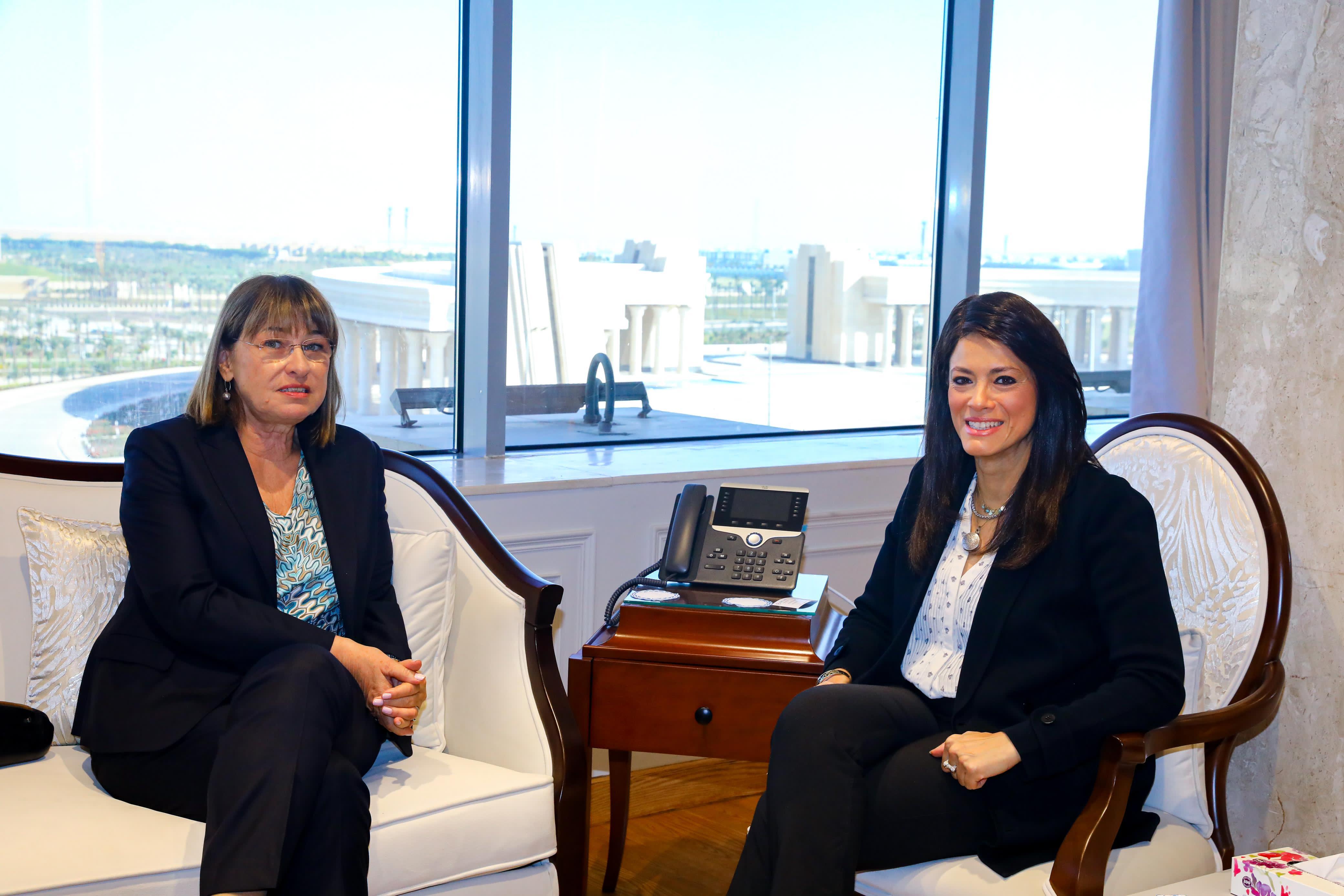 رانيا المشاط تعقد لقاءً موسعًا مع الأمم المتحدة ووكالاتها المتخصصة ومؤسسات التمويل الدولية